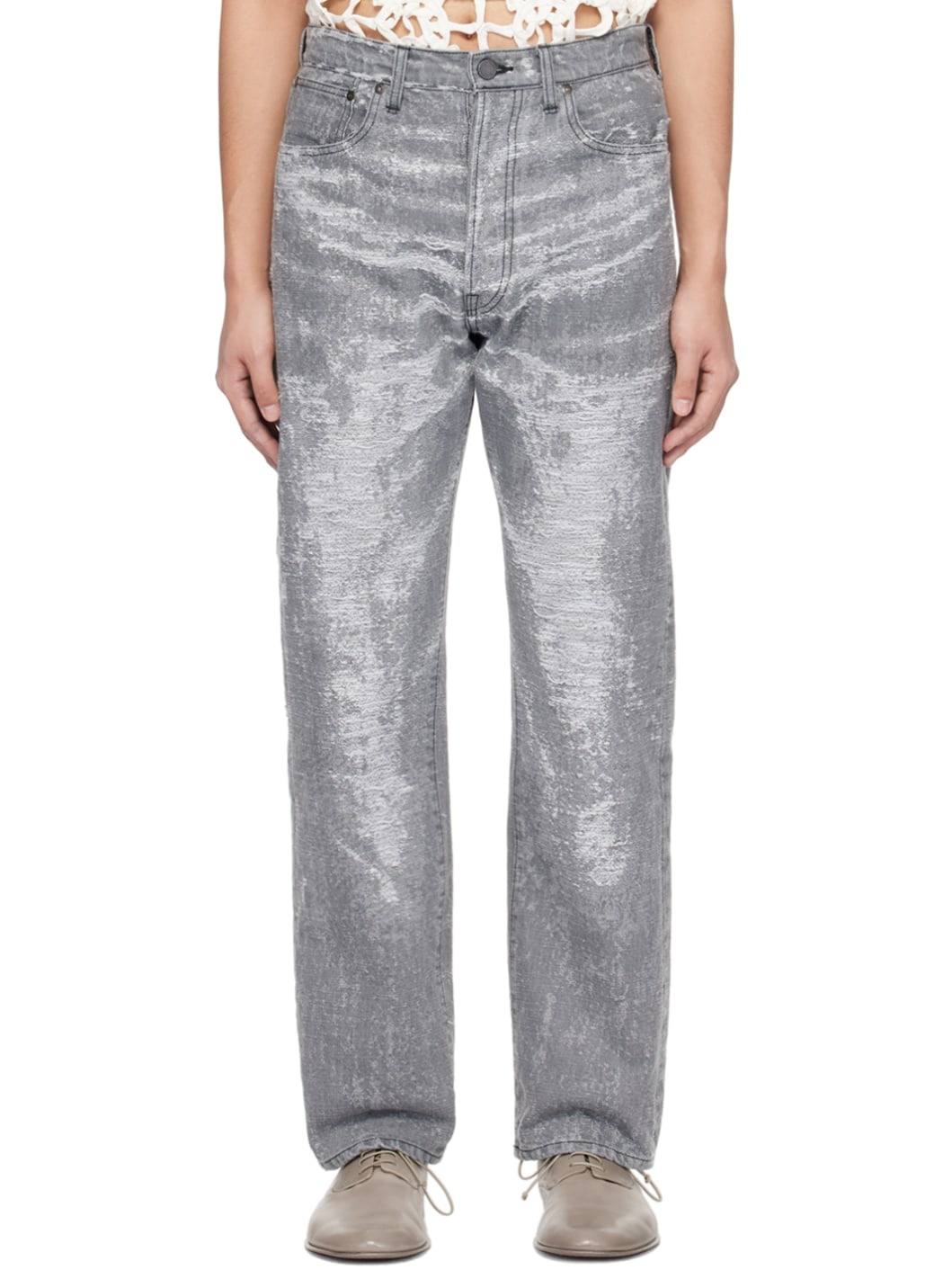 Gray Type 0 Jeans - 1