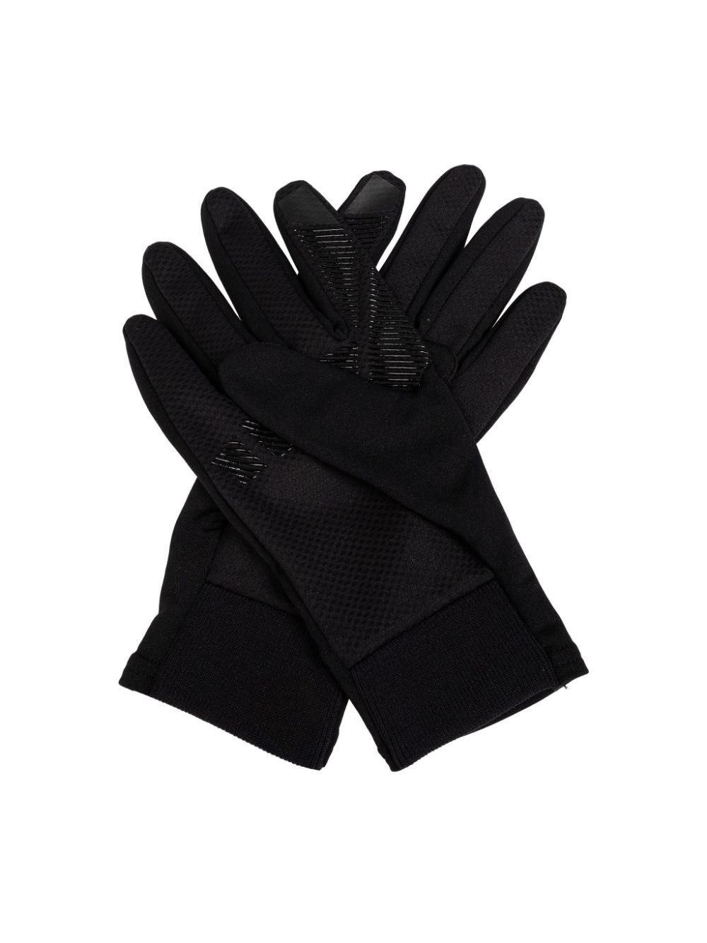 logo print gloves - 4