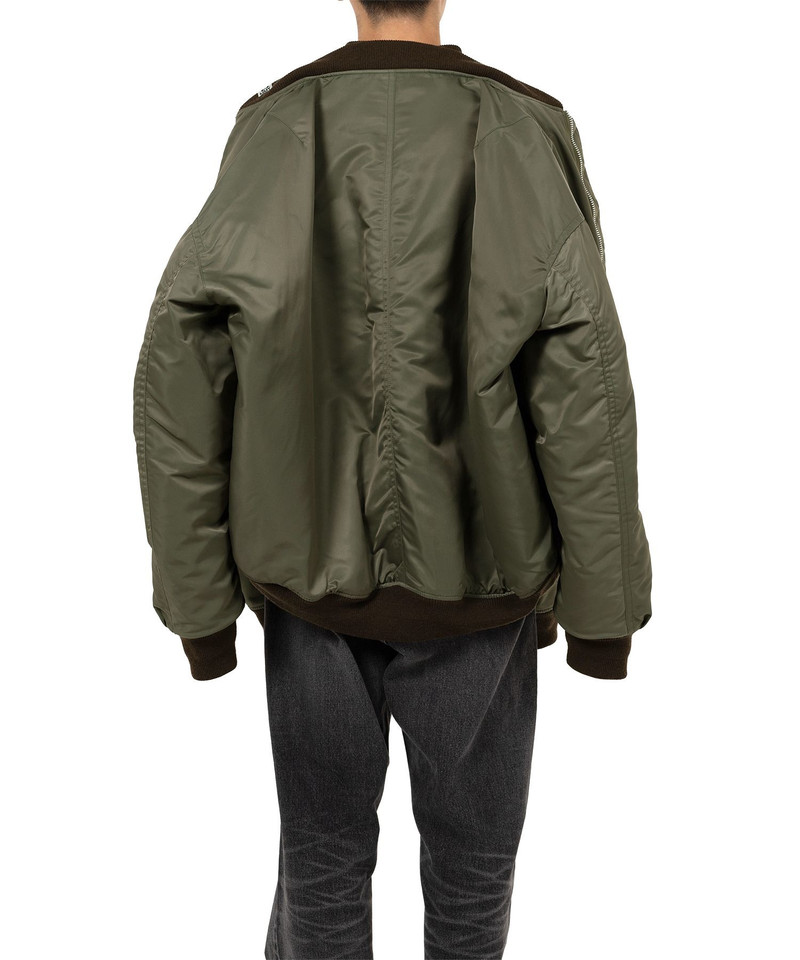 Front Layered Flight Jacket 16