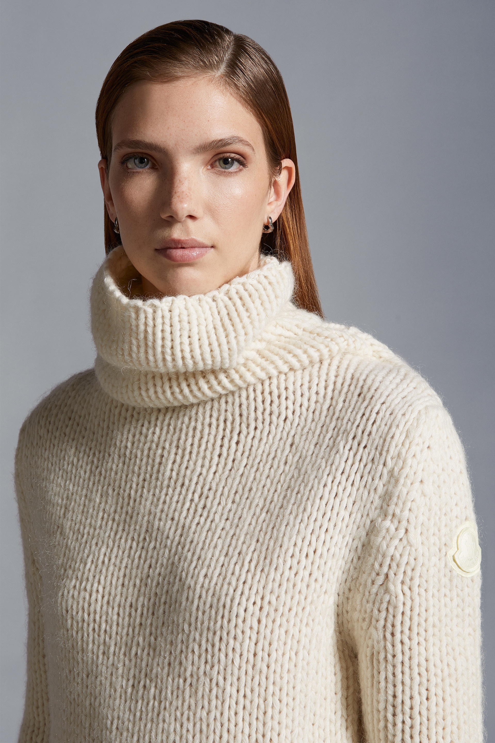 Wool & Mohair Turtleneck Sweater - 4