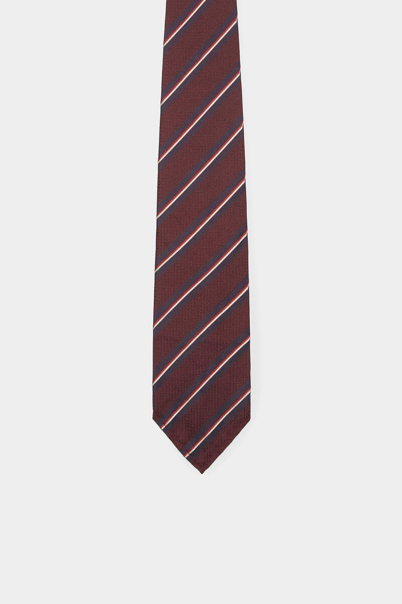 D2 STRIPED CLASSIC TIE - 3