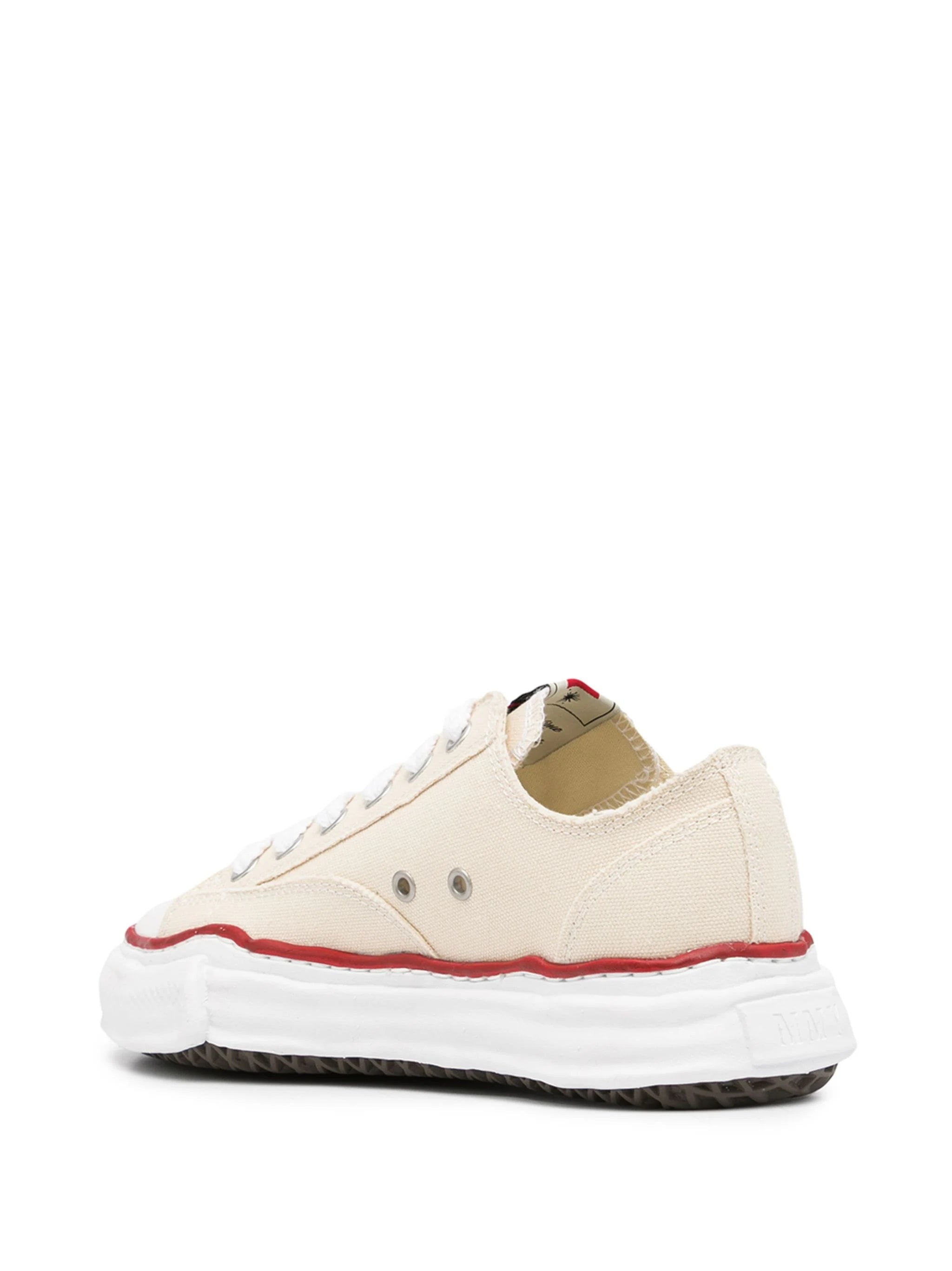 MAISON MIHARA YASUHIRO Peterson Low/Original Sole Canvas Low-Top Sneakers - 3