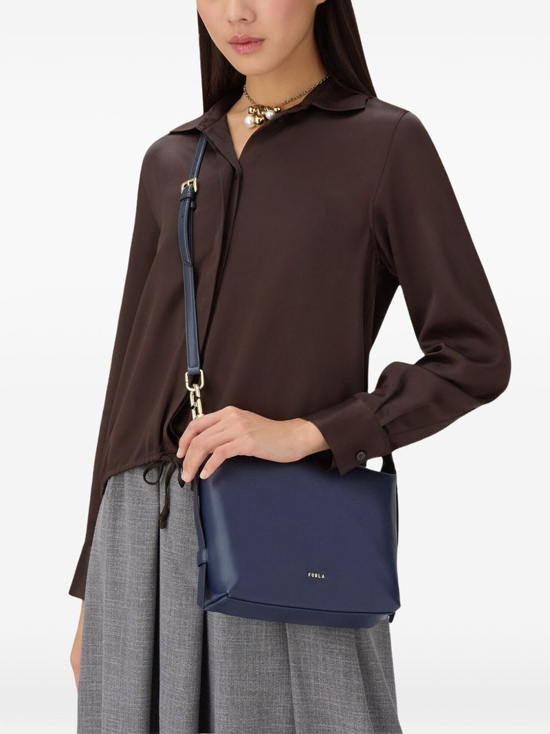 FURLA textured arch shoulder bag outlook