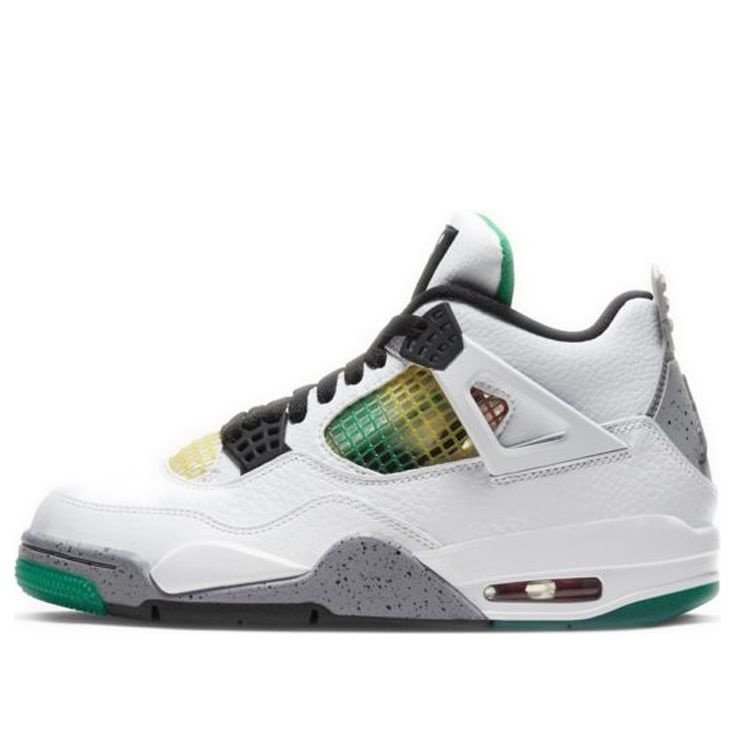 (WMNS) Air Jordan 4 Retro 'Rasta' AQ9129-100 - 1