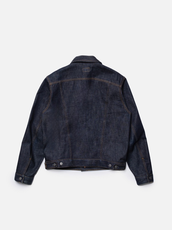 Danny Ace Selvage Denim Jacket Dry Blue - 4