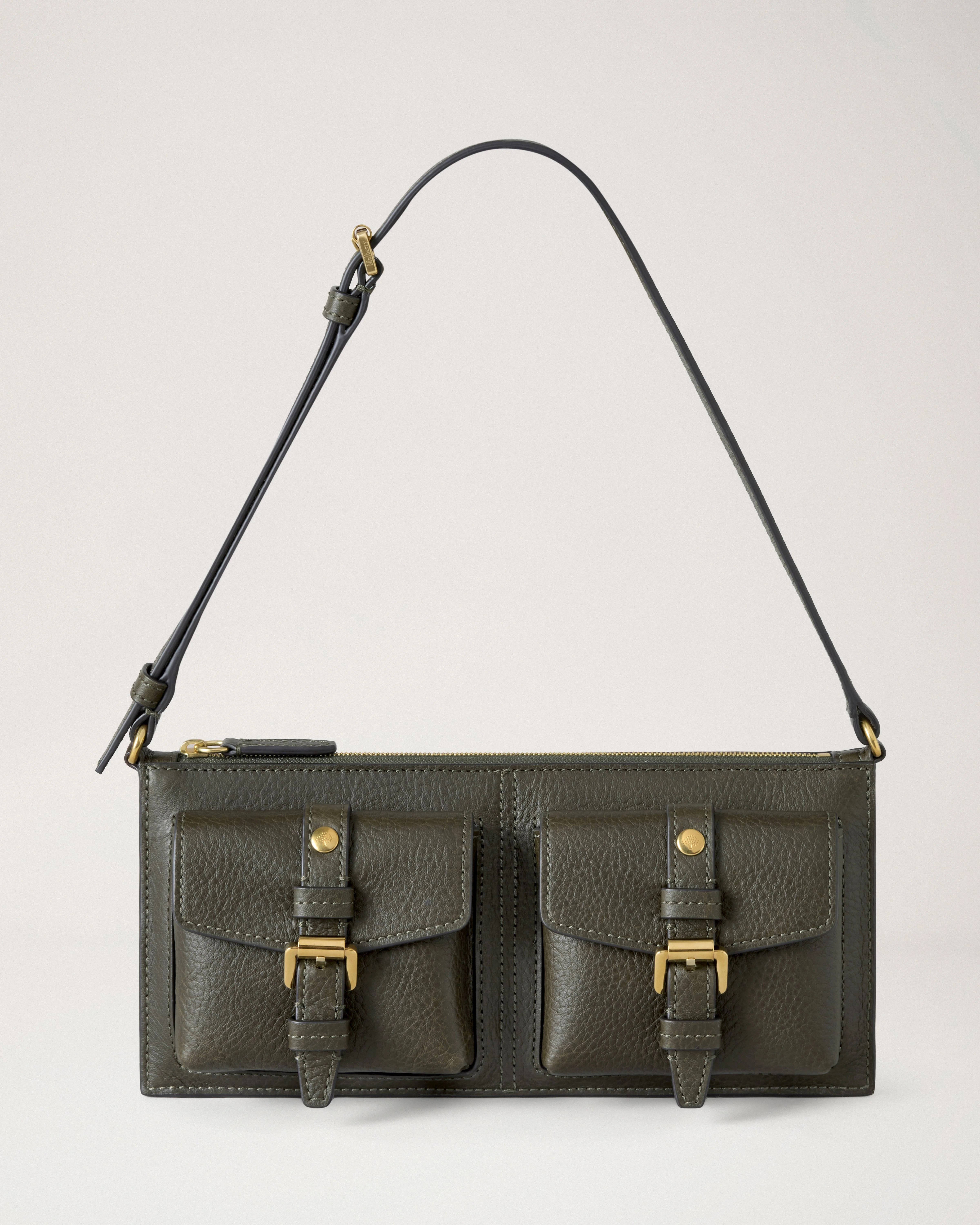 Mini Roxanne Shoulder Bag
Juniper Green NVT - 1