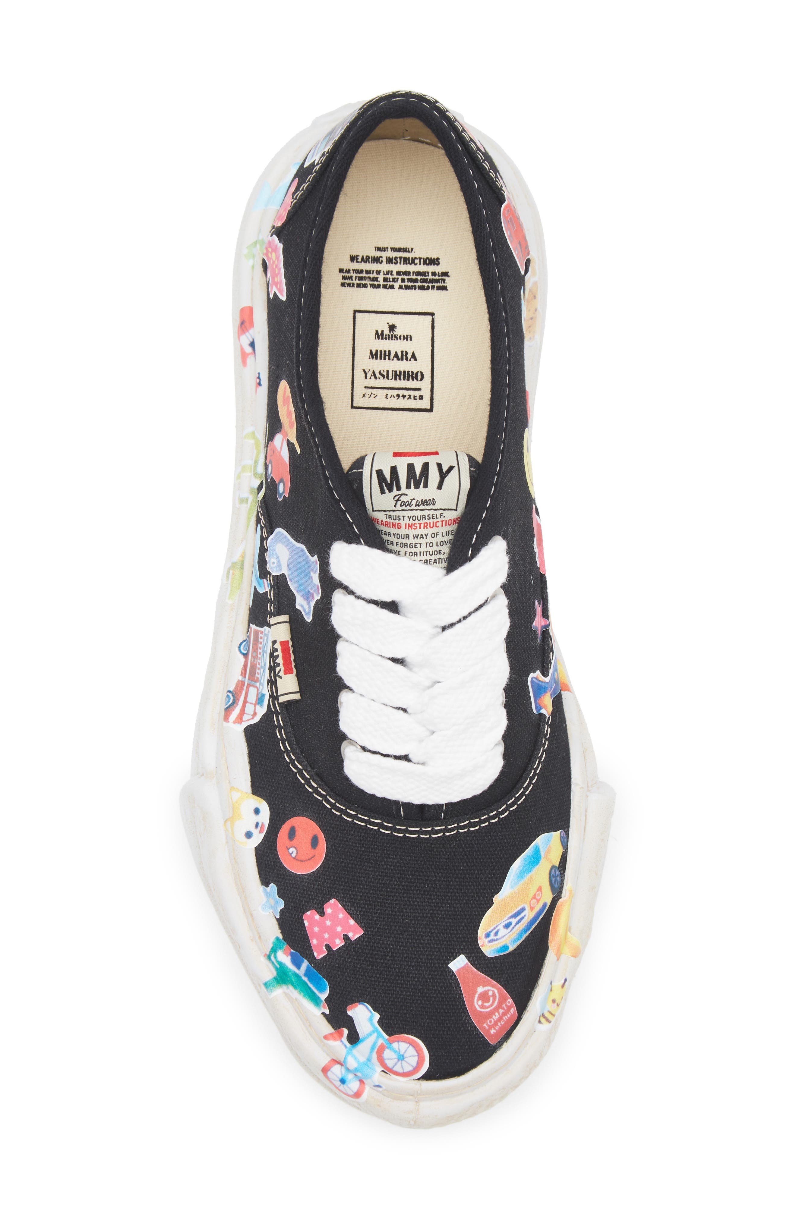 Maison MIHARA YASUHIRO Baker Low Top Sneaker in Black at Nordstrom - 5