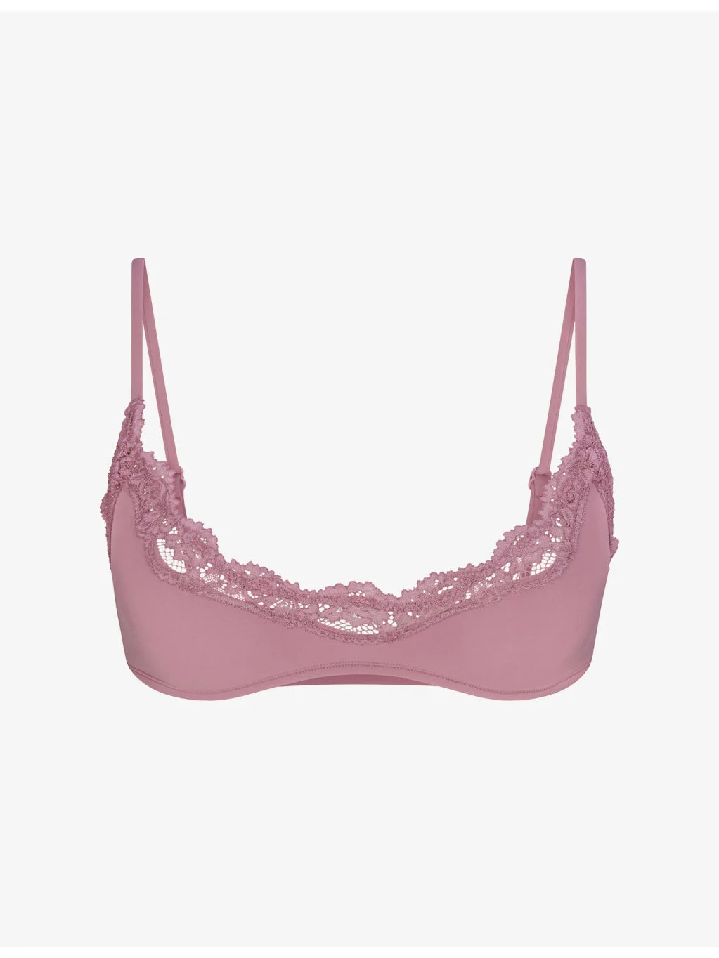 Fits Everybody Lace Scooped Bralette - 1