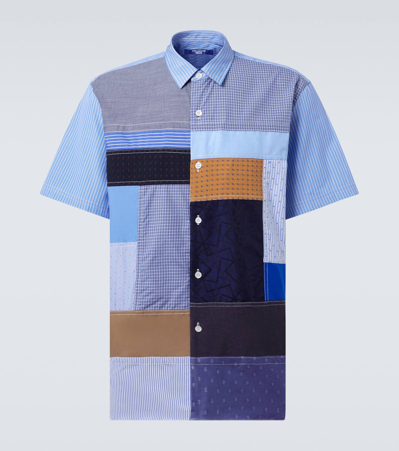 Patchwork cotton shirt 1