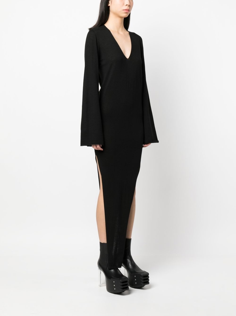 Toga V-neck maxi dress - 3