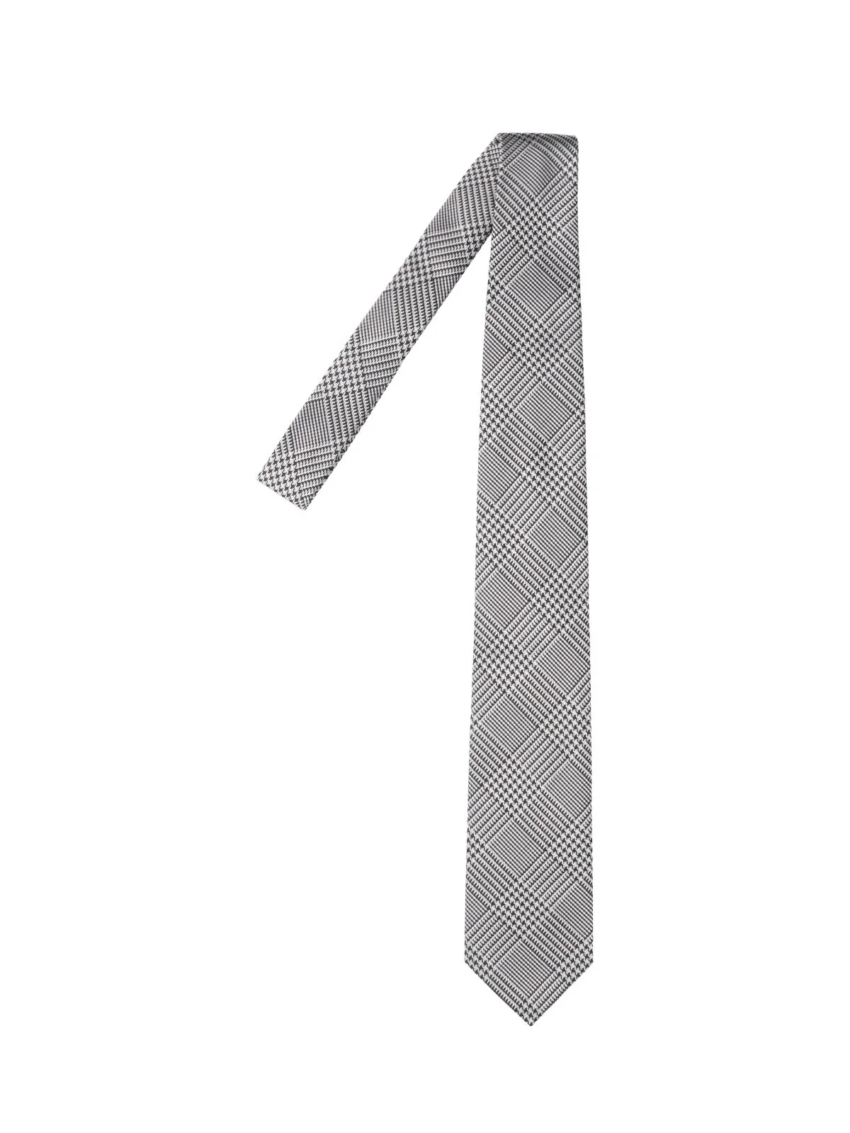 SILK PRINTED TIE - 1