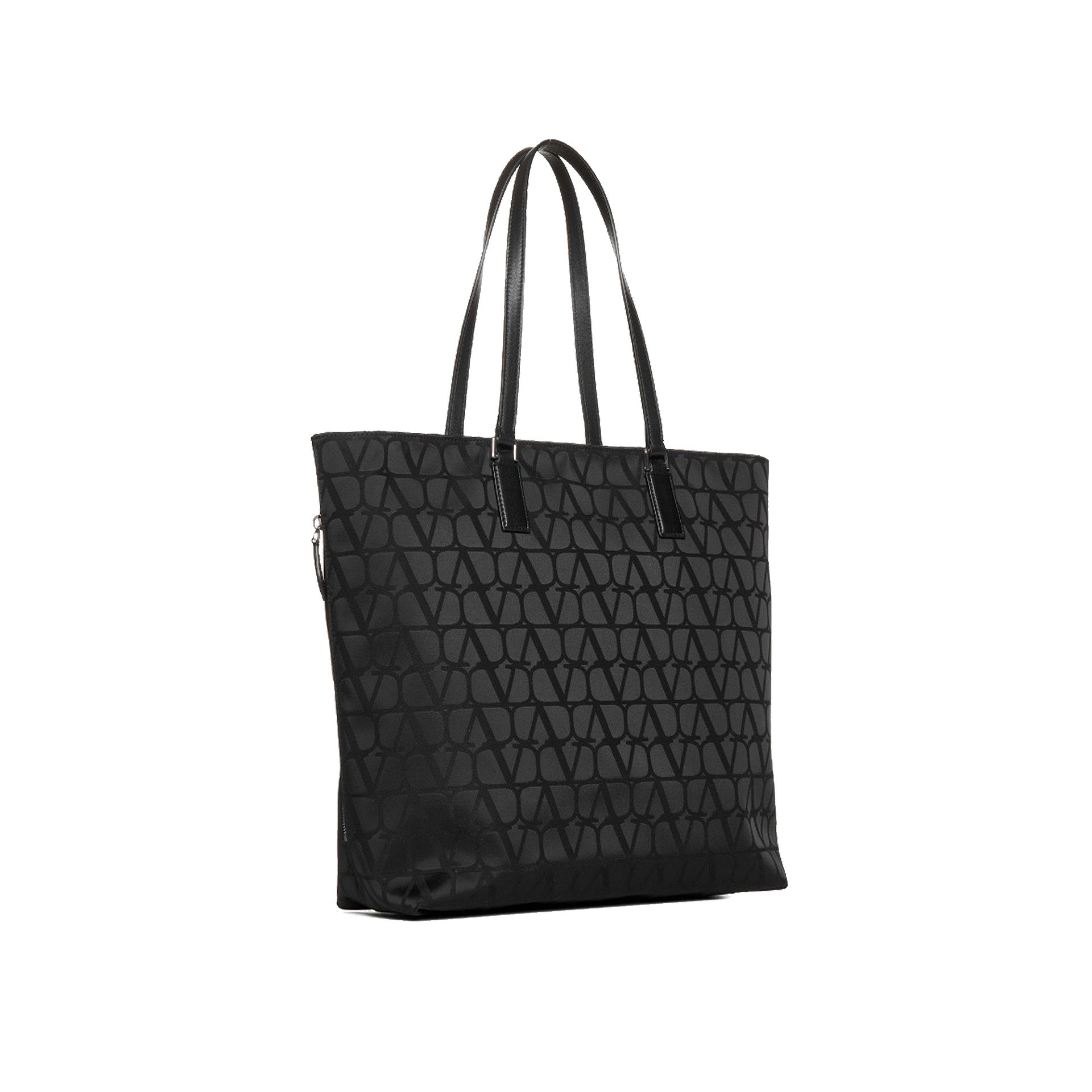 Toile Iconographe Shopping Bag in Technical Fabric with Leather Details - 2
