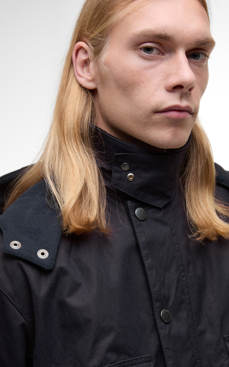 X KAPTAIN SUNSHINE BEDALE FIELD COAT DARK INDIGO - 6
