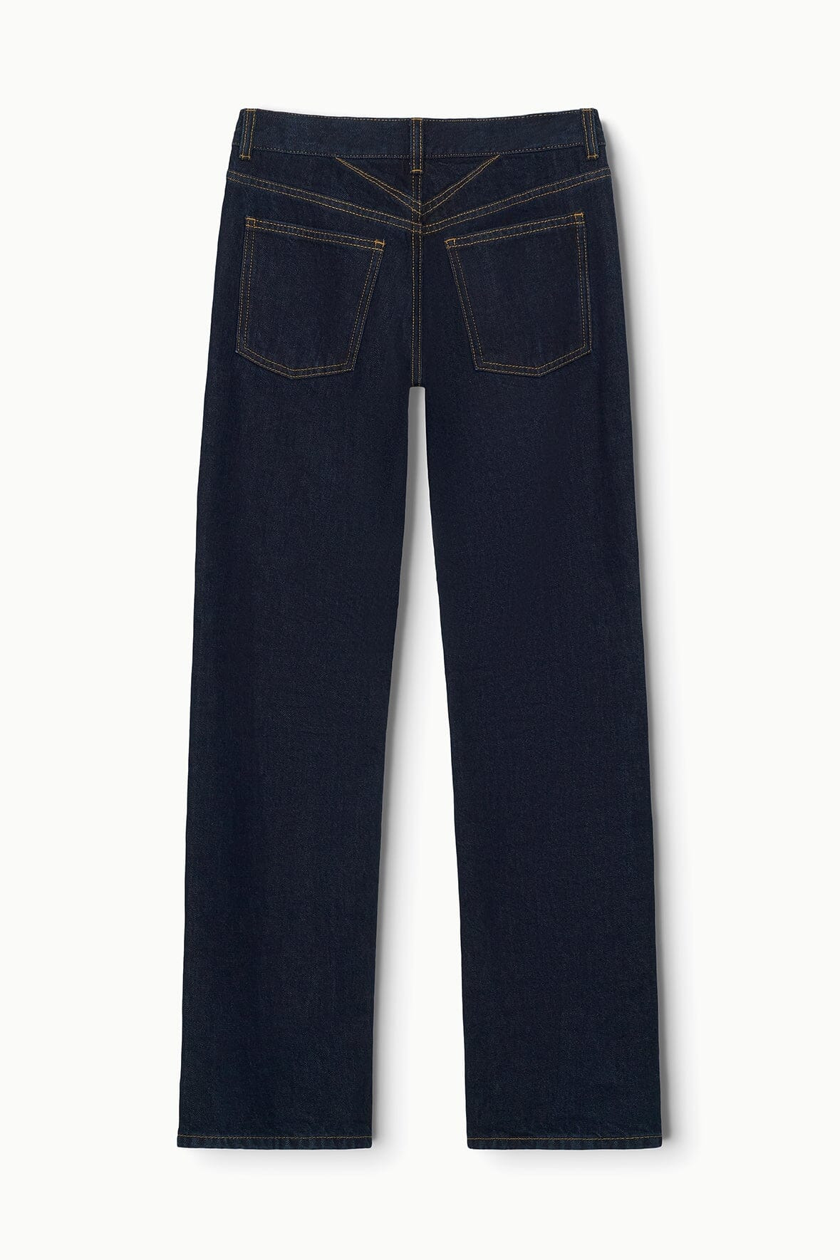 STAUD TEDDY STRAIGHT JEAN INDIGO - 12
