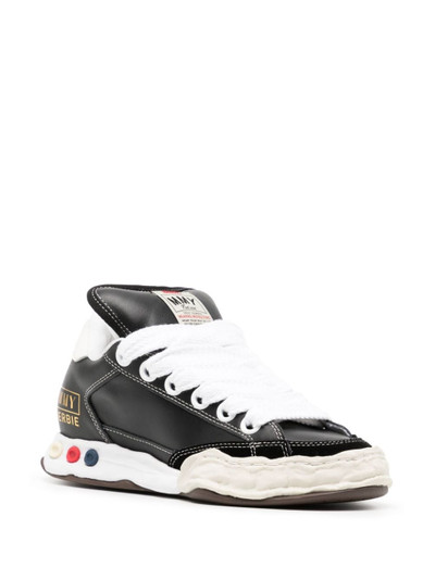 Maison MIHARAYASUHIRO Herbie Puffer leather sneakers outlook