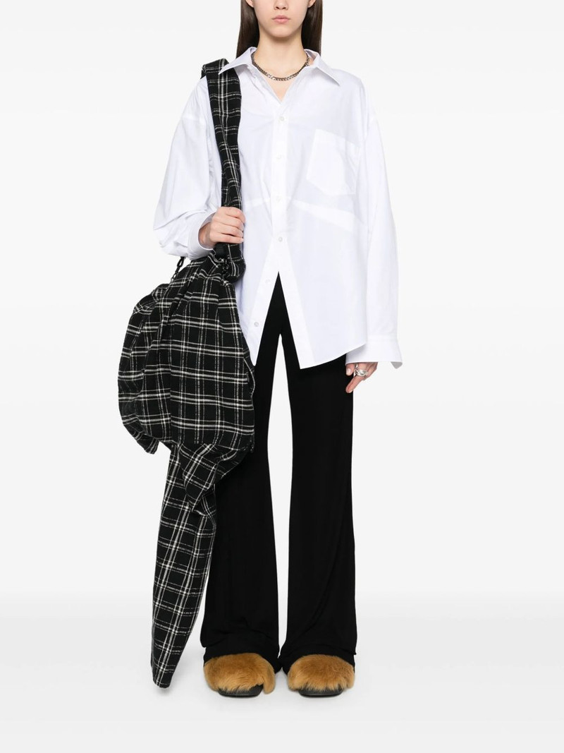 BALENCIAGA logo-embroidered shirt outlook