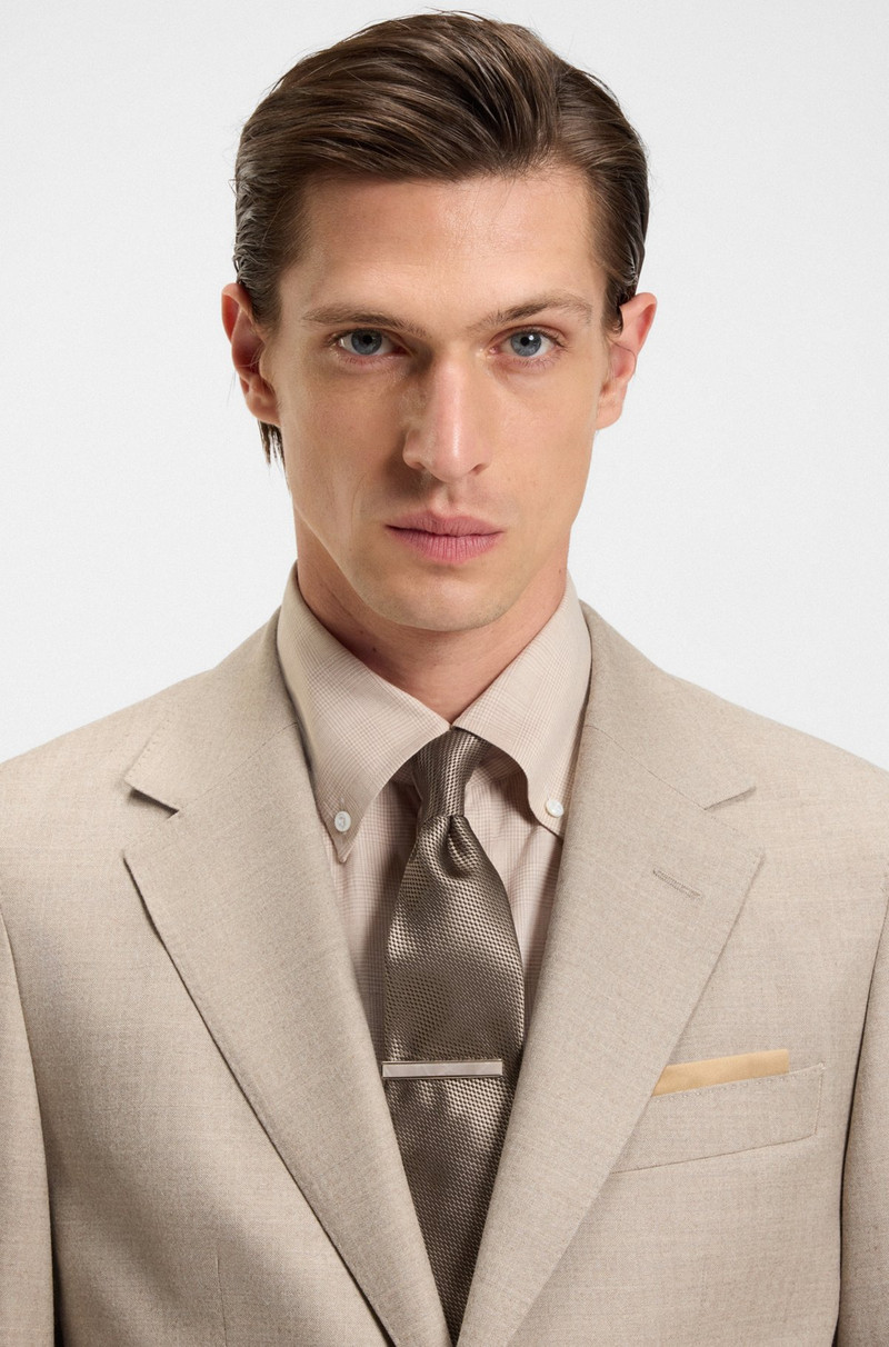 BOSS SILK-JACQUARD TIE MADE IN ITALY outlook