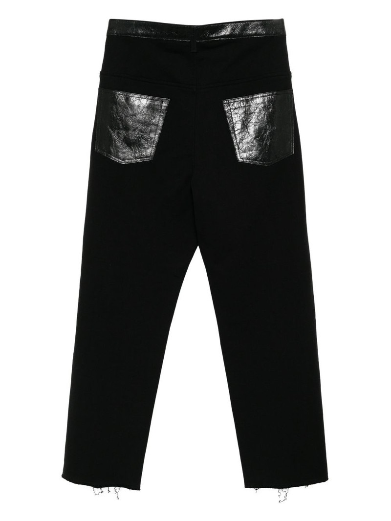 Junya Watanabe MAN raw-edge trousers outlook