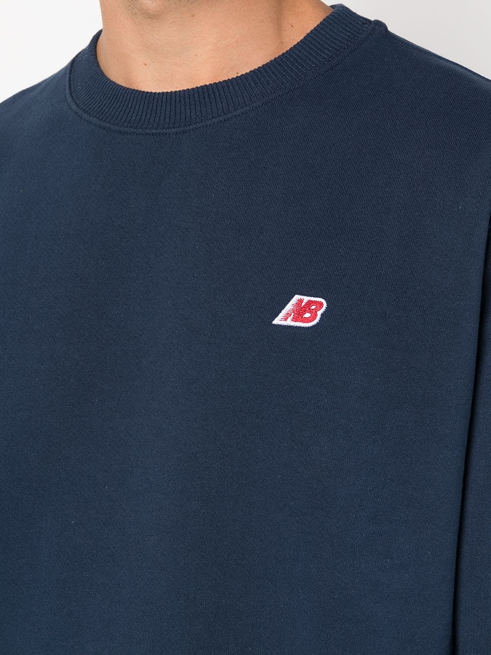 logo-print crewneck sweatshirt - 5