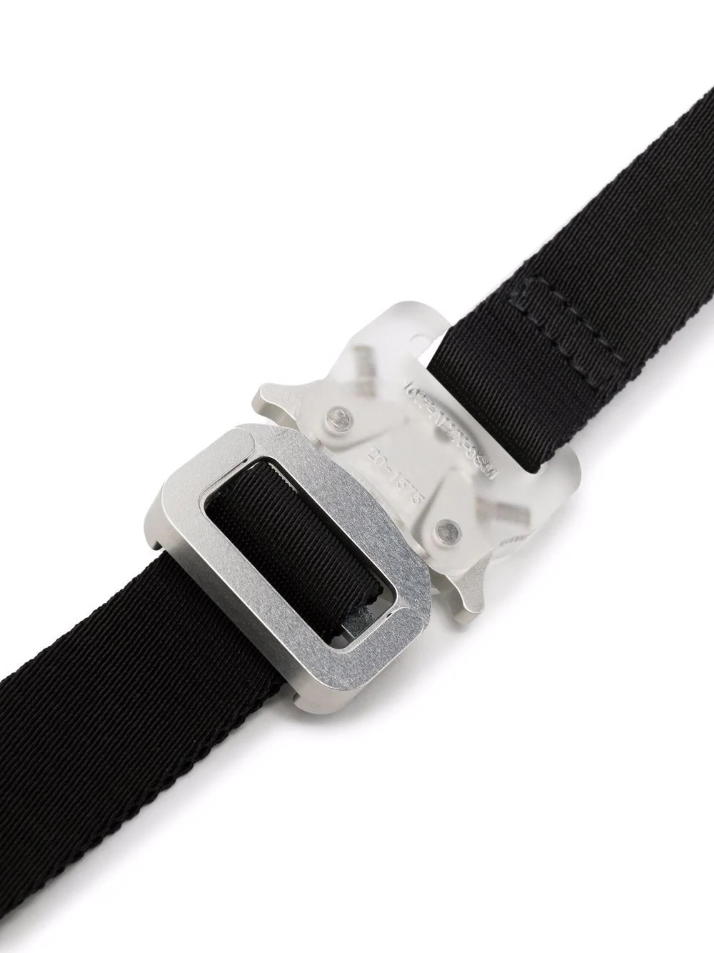logo buckle belt - 2