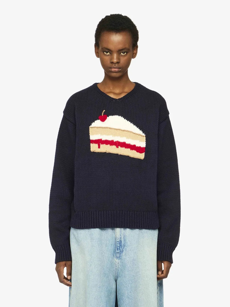 JW Anderson CAKE' GRAPHIC SWEATER outlook