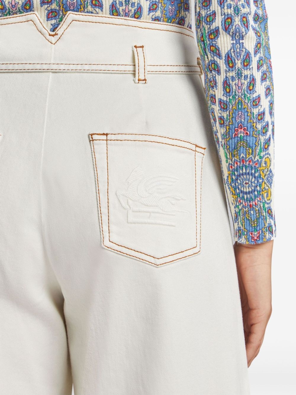 wide-leg jeans - 5