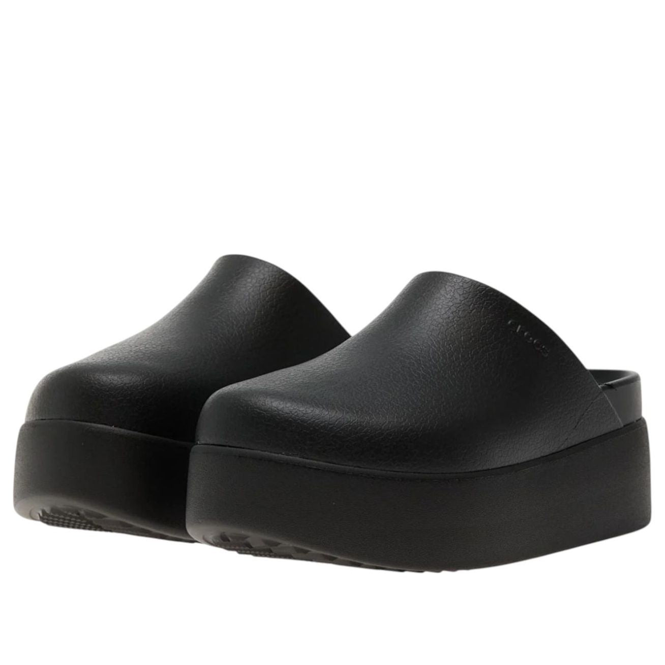(WMNS) Crocs Dylan Platform Clog 'Black' 209869-001 - 2
