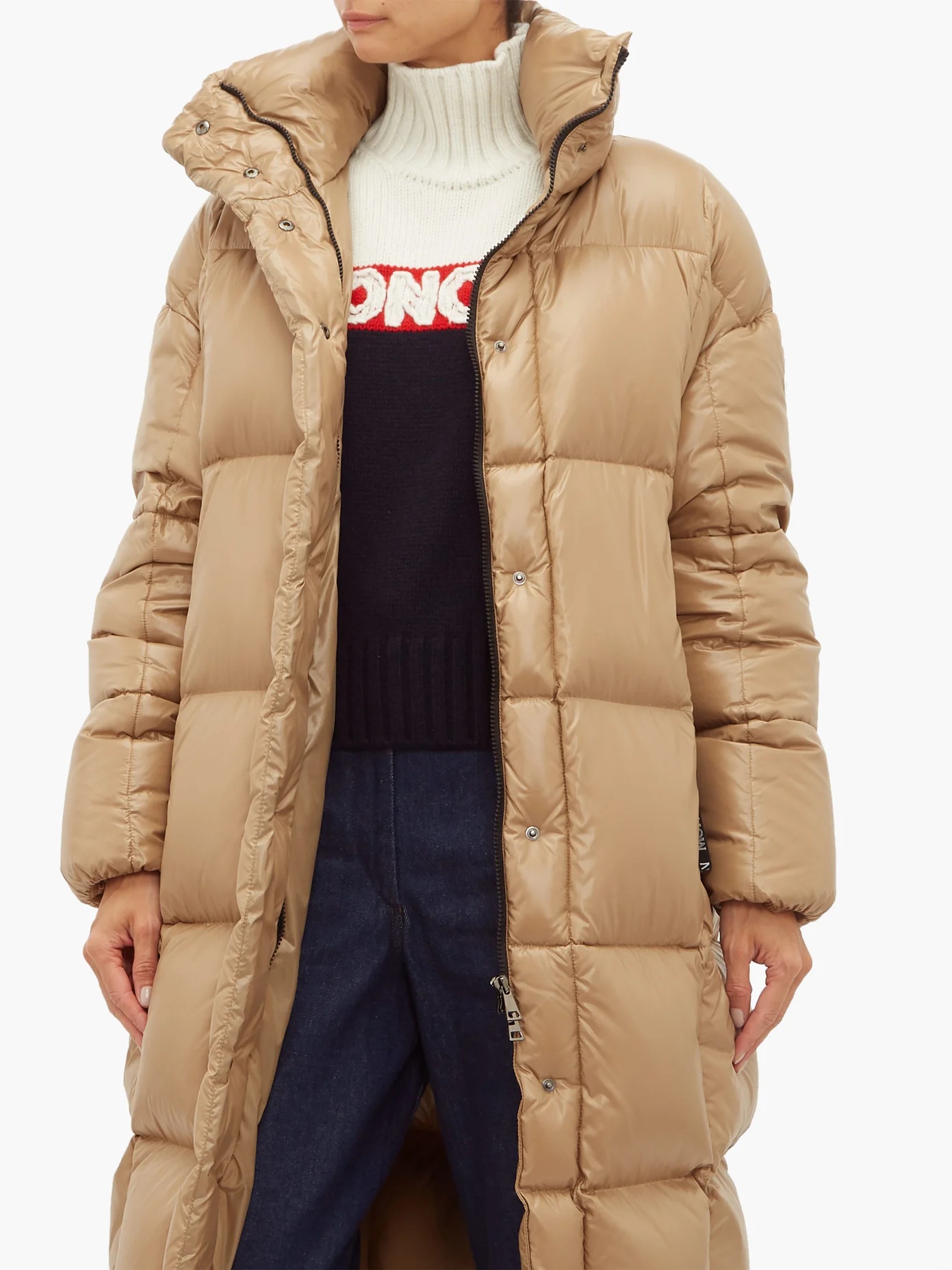 Parnaiba down-padded longline parka - 6