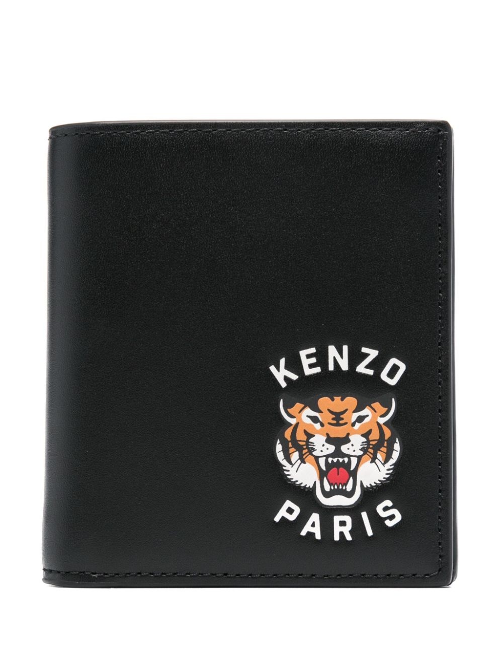 mini Kenzo Varsity leather wallet - 1