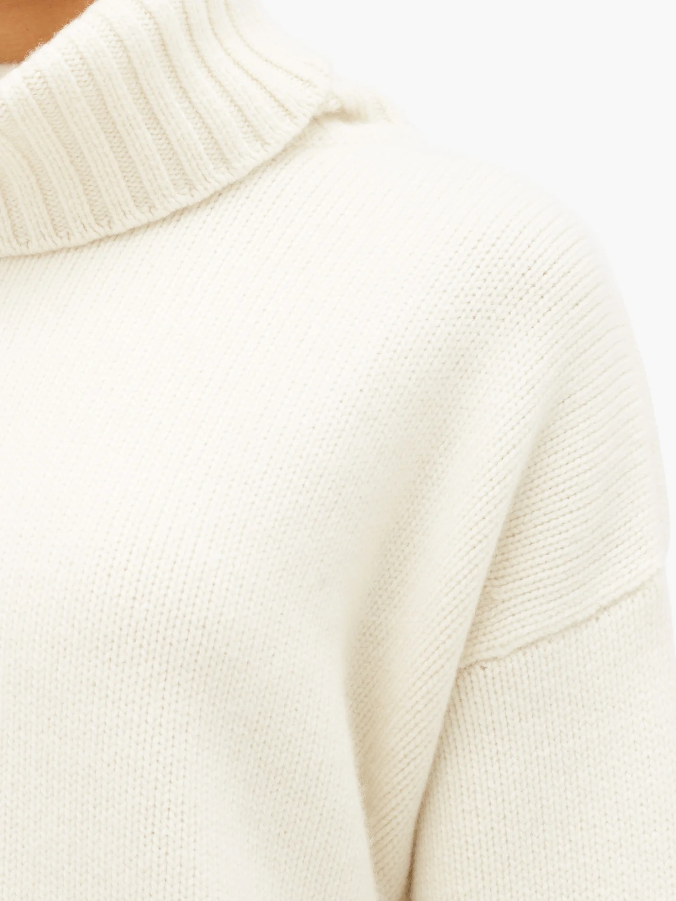 No. 20 Oversize Xtra stretch-cashmere sweater - 4