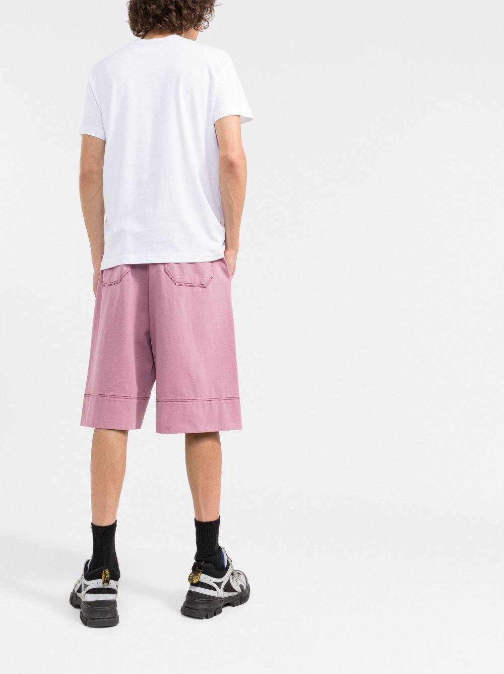 logo-print cotton T-shirt - 4