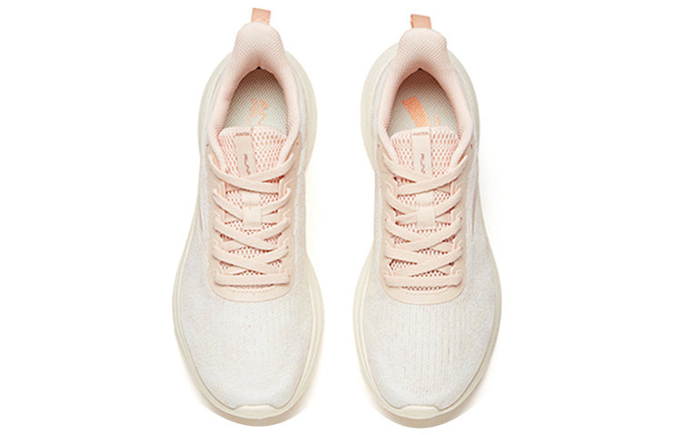 (WMNS) ANTA Running Series Sneakers Hydrogen 'White Pink' 122235570S-3 - 4