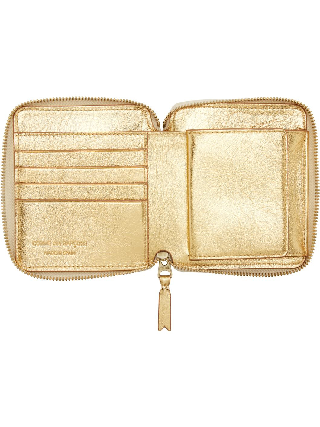 Gold Zip Wallet - 3
