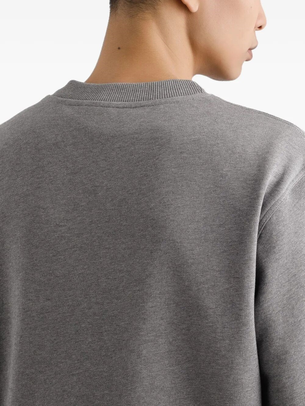 Long Sleeve Crew-Neck Sweatshirt - 4