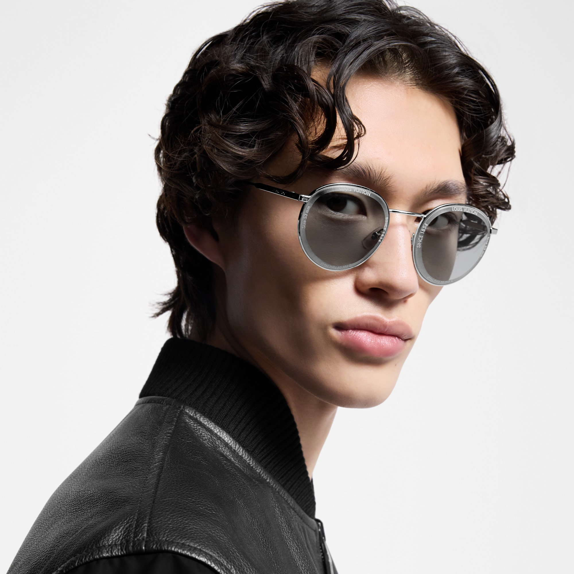 LV Super Vision Metal Round Sunglasses 5