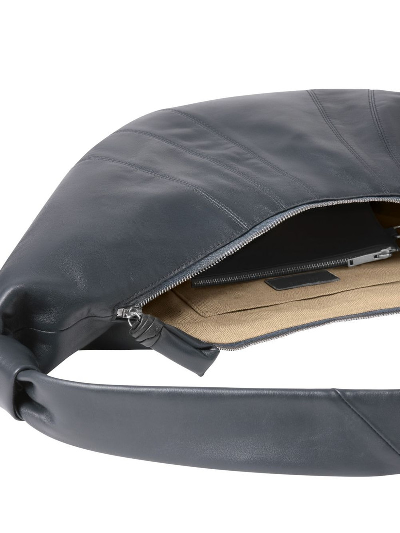 large Croissant clutch bag 3