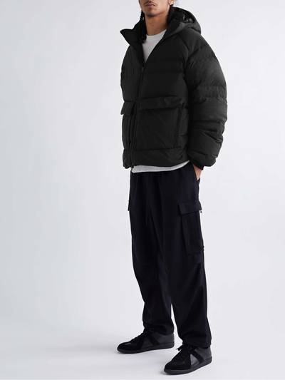 Y-3 Quilted Shell Hooded Down Jacket outlook