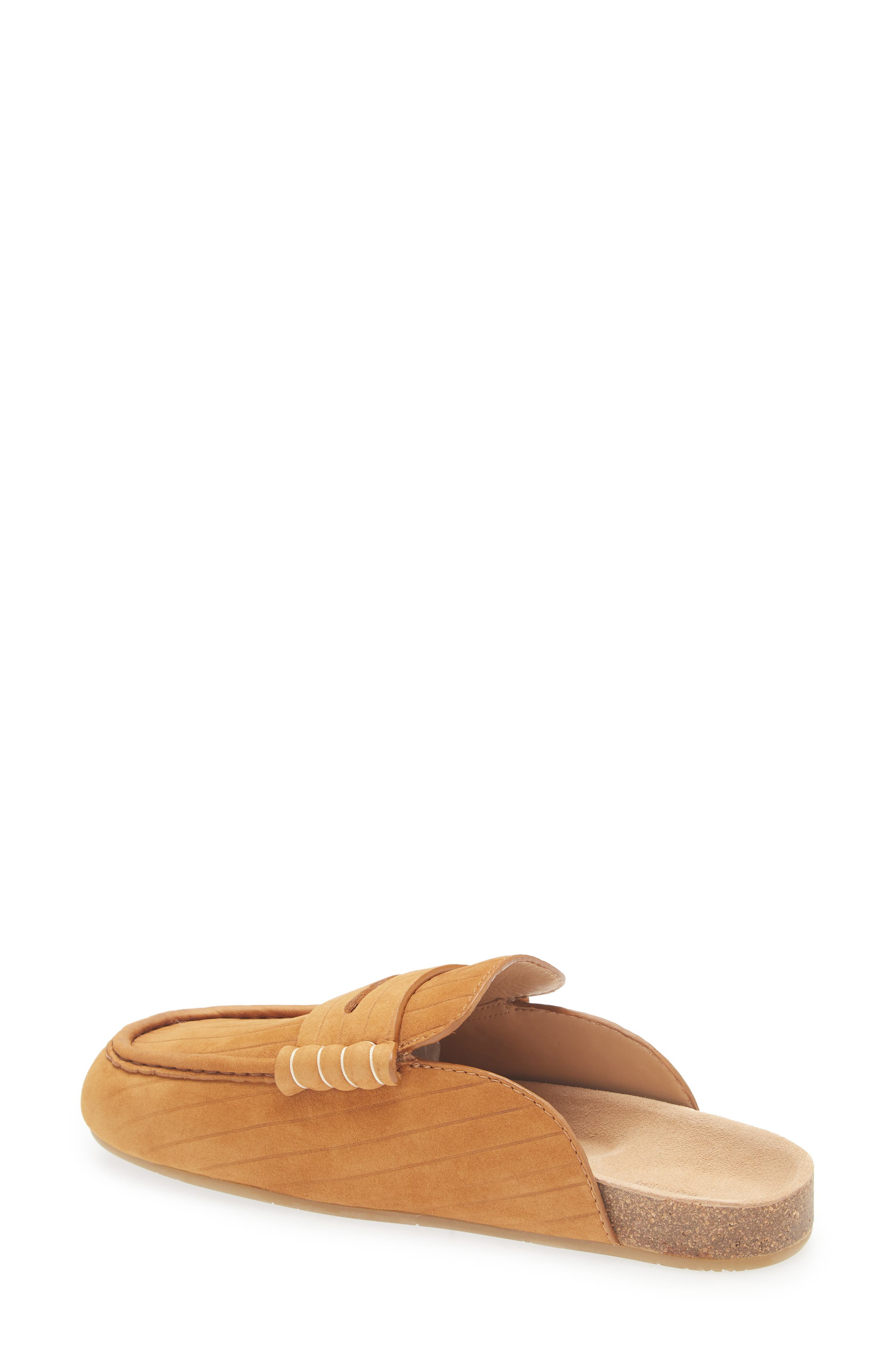JW Anderson Stitch Penny Loafer Mule in Carmel 604 at Nordstrom - 2