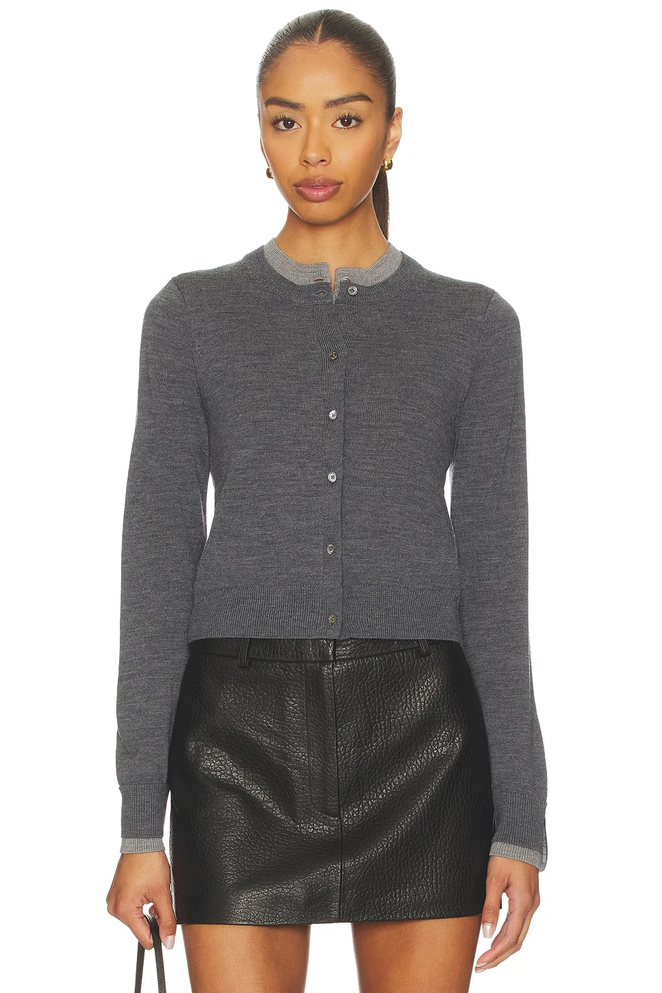Layered Cardigan - 1