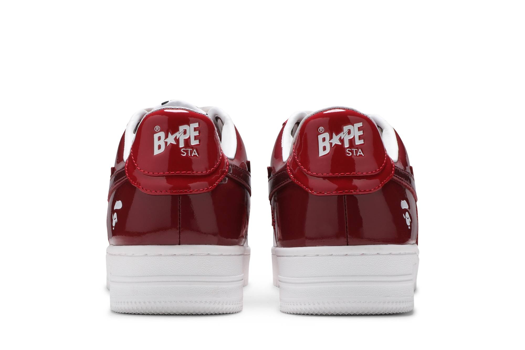 Bapesta Low M1 'Color Camo Combo - Red' - 6