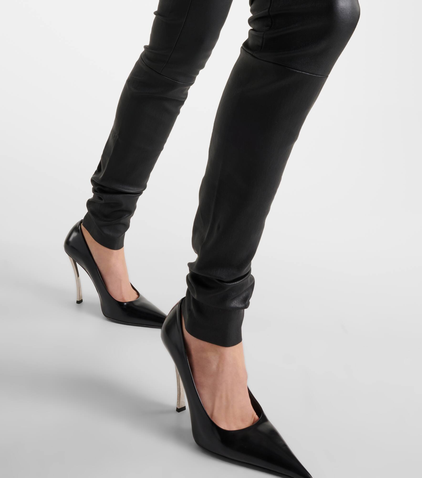 Carolyn leather leggings - 5