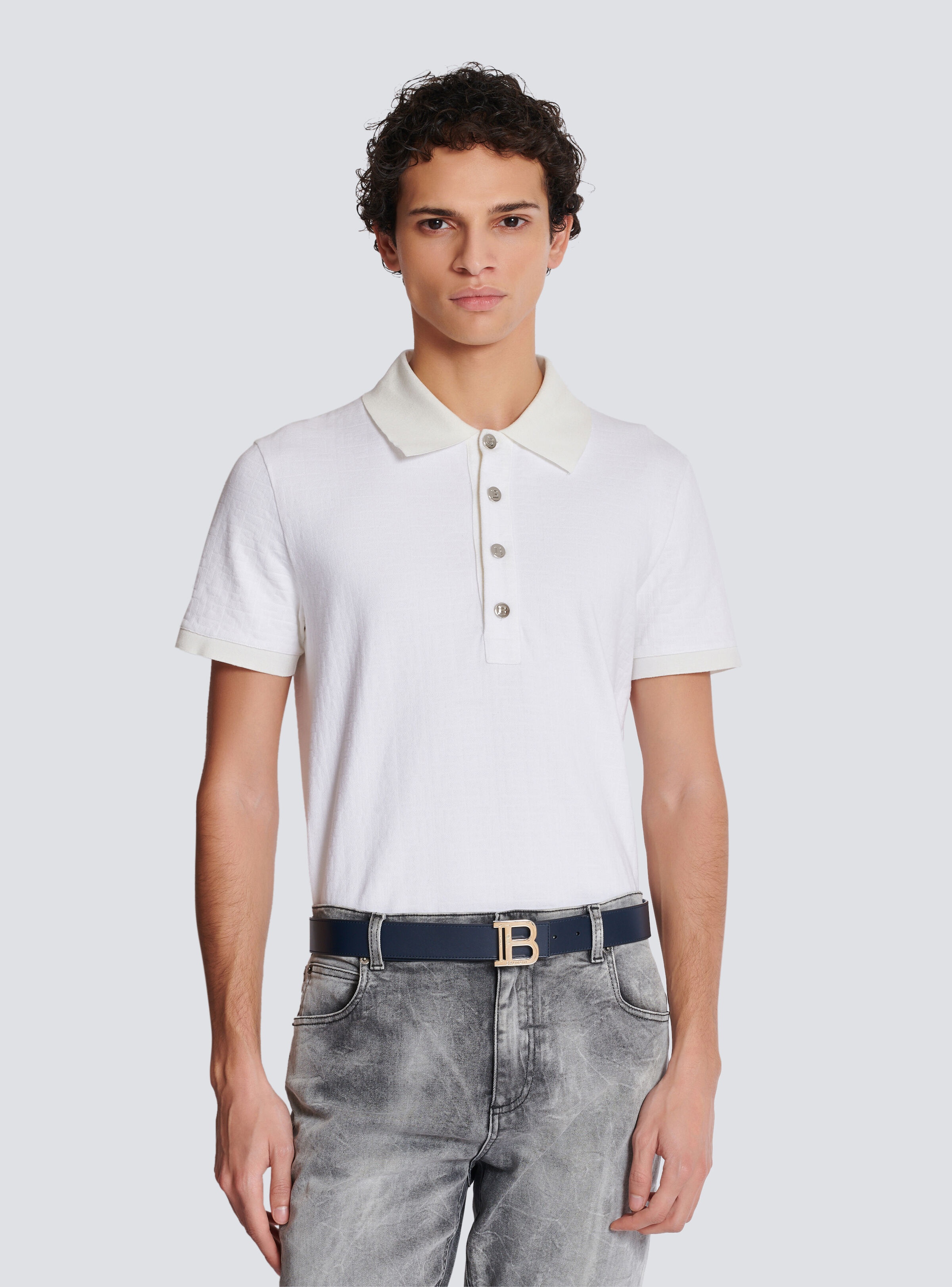 Reversible calfskin B-Belt - 3