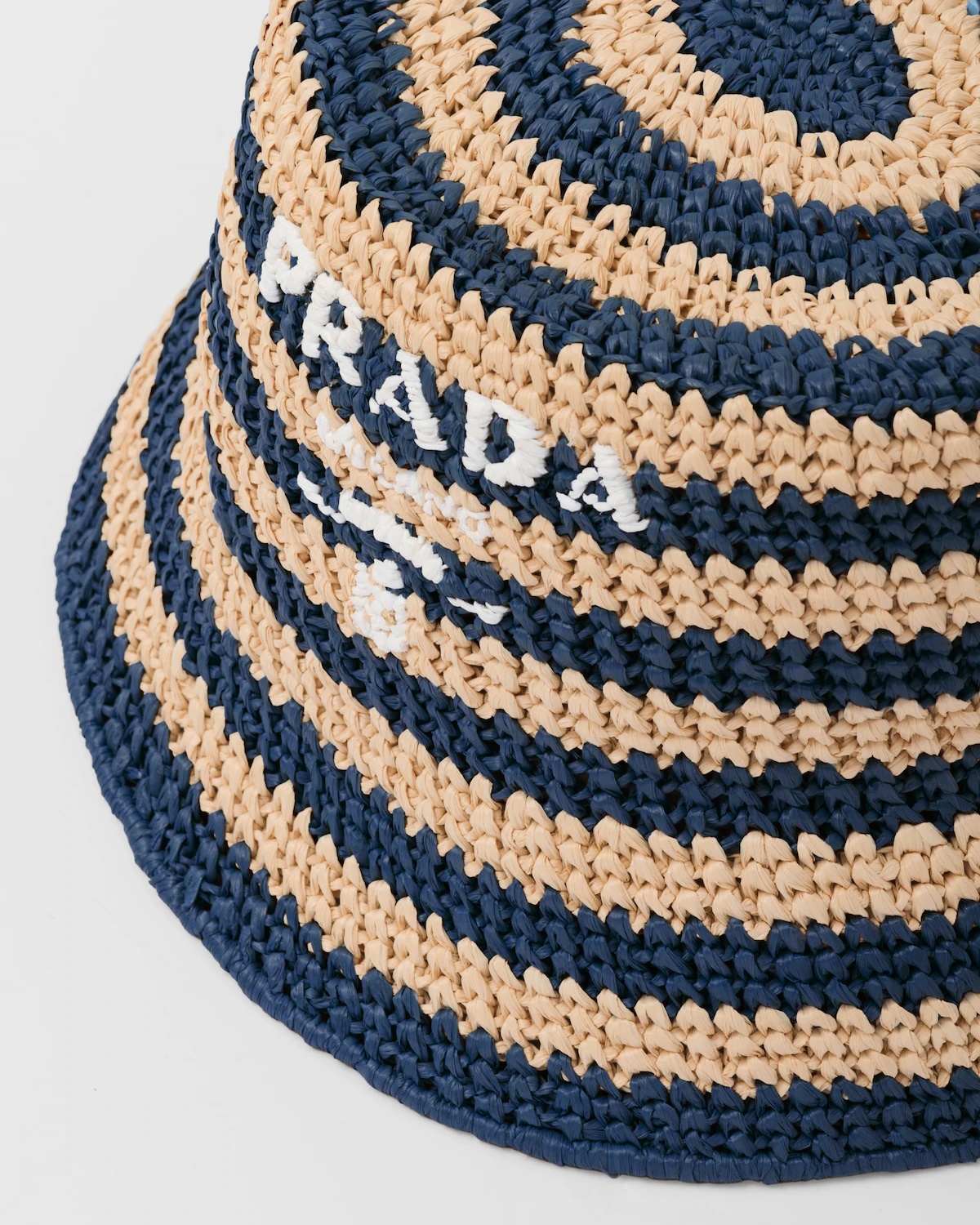 Raffia bucket hat - 4