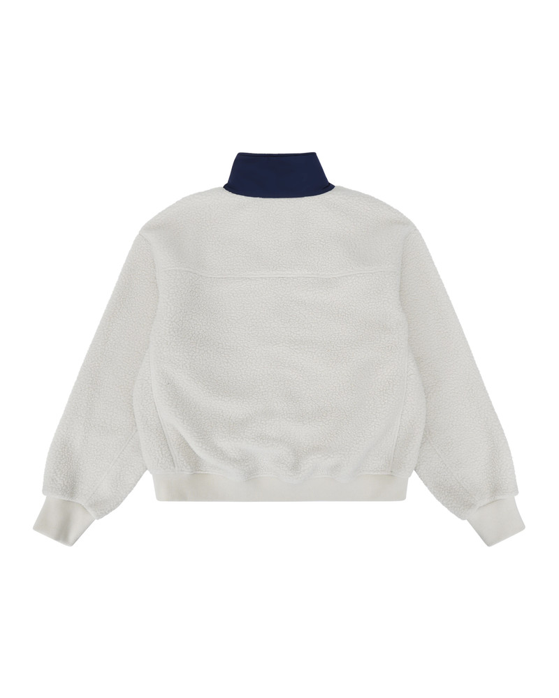 SYSTEM HALF ZIP FLEECE BONE 7