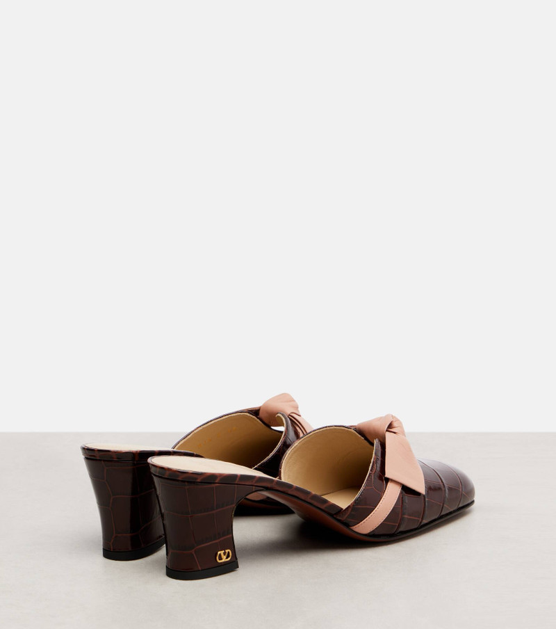 Knotty 60 leather mules 2