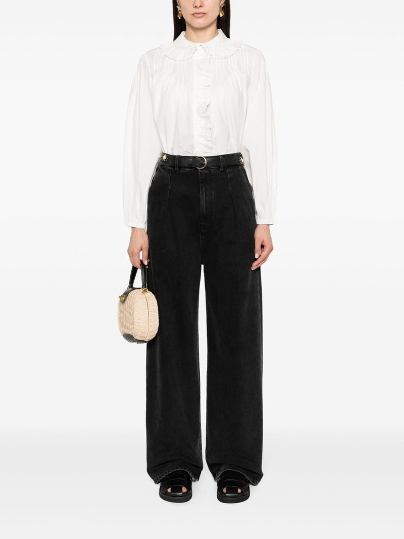 ULLA JOHNSON Dolores cotton blouse outlook