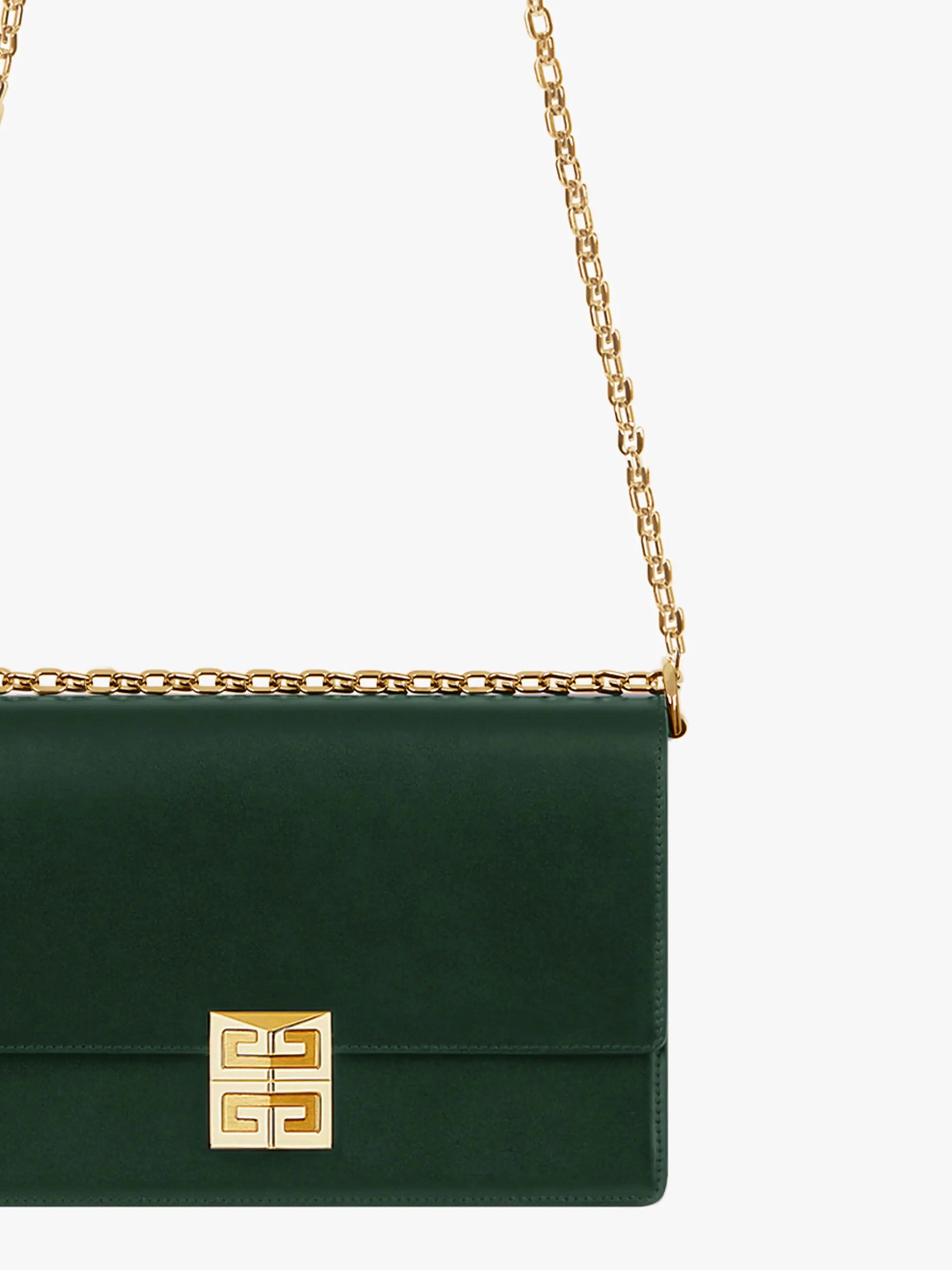 MEDIUM 4G BAG IN BOX LEATHER WITH CHAIN - 6