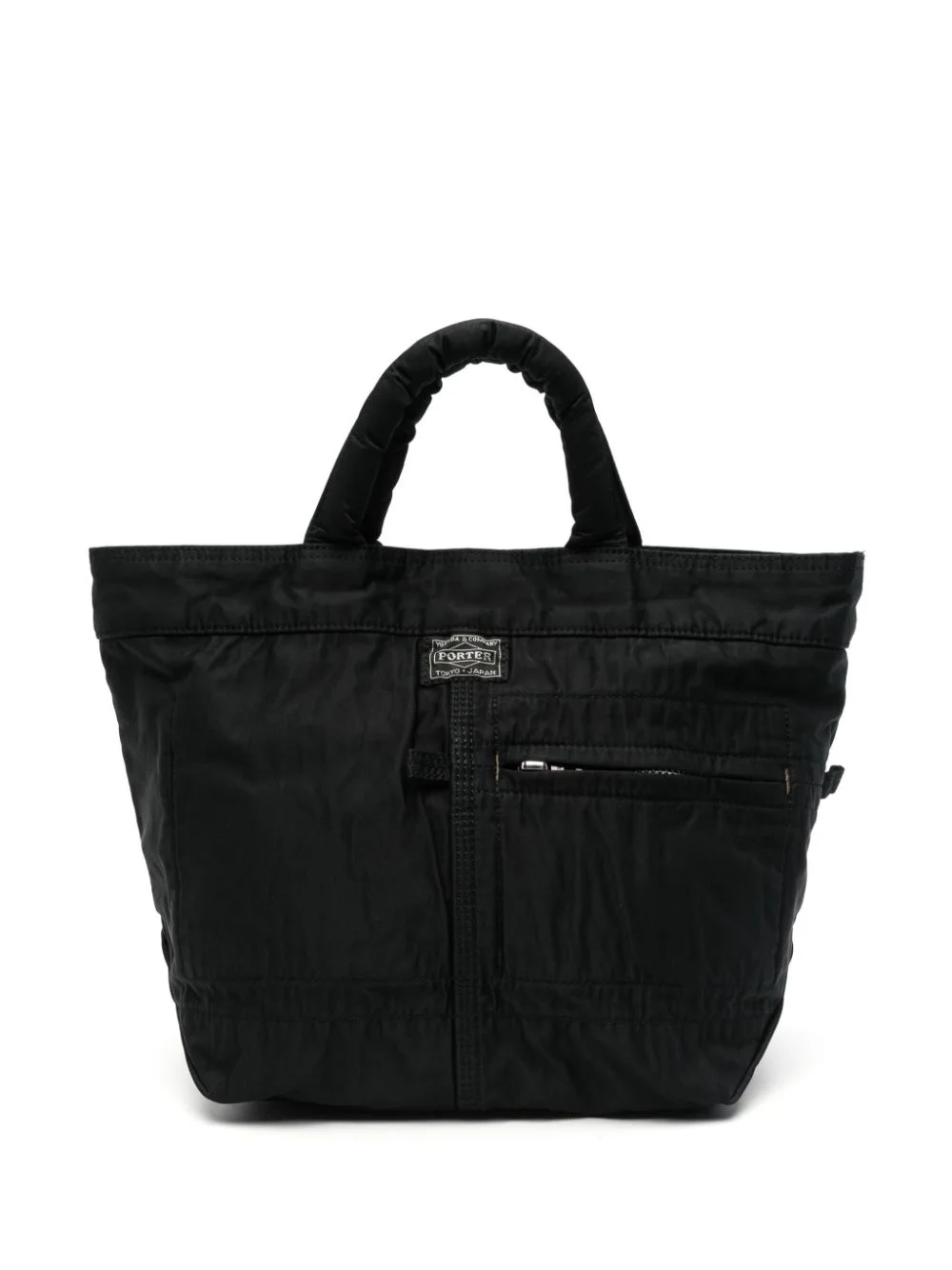 press-stud tote bag - 1