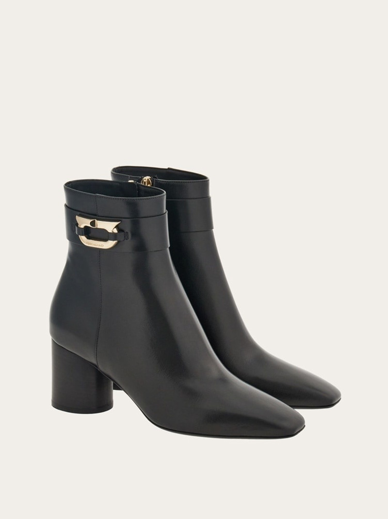 ANKE BOOT WITH BEJEWELED GANCINI ORNAMENT 5