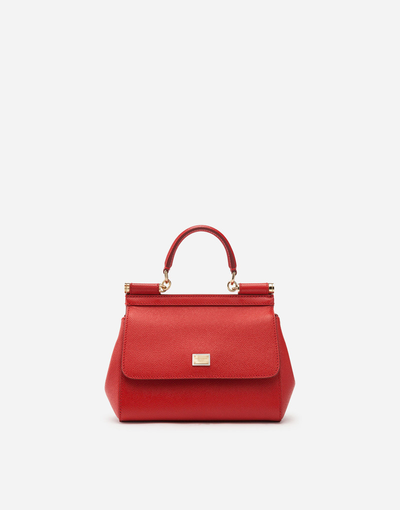 Small dauphine leather Sicily bag 1